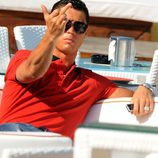 Cristiano Ronaldo enfadado con la prensa