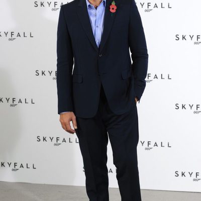 Javier Bardem en la presentacion de la película 'Skyfall'