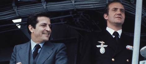 Adolfo Suárez y el Rey Don Juan Carlos