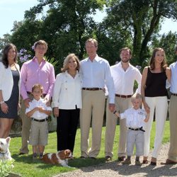 La Familia Real de Luxemburgo en 2011