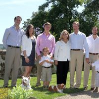 La Familia Real de Luxemburgo en 2011