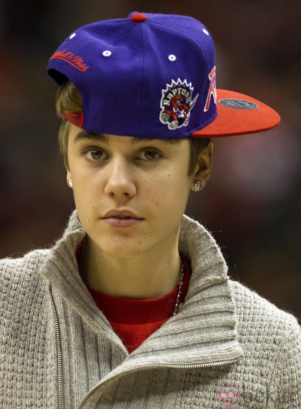tugurio recuperación suma Justin Bieber con una gorra del Toronto - Famosos aficionados a la NBA -  Foto en Bekia Actualidad