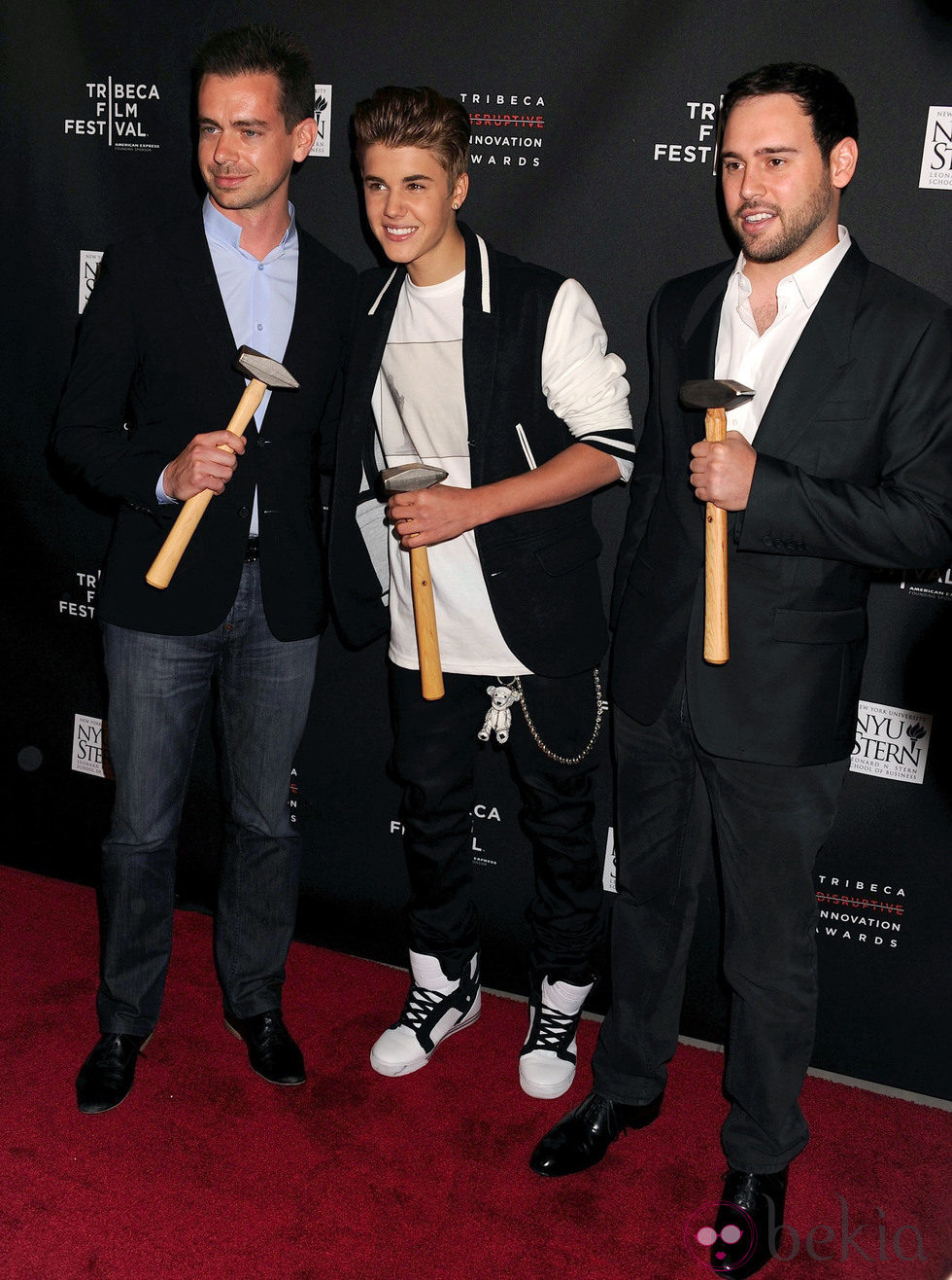 Justin Bieber en los Premios Tribeca Disruptive 2012