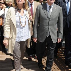 Artur Mas y Helena Rakosnik en el Torneo Conde Godó 2012