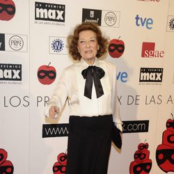 Julia Gutiérrez Caba en la entrega de los Premios Max de Teatro 2012