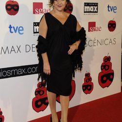 Carmen Machi en la entrega de los Premios Max de Teatro 2012