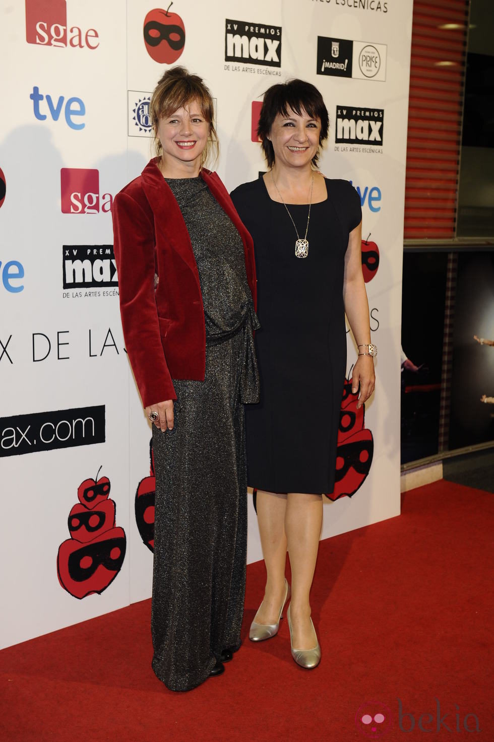 Emma Suárez y Blanca Portillo en la entrega de los Premios Max de Teatro 2012
