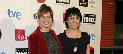 Emma Suárez y Blanca Portillo en la entrega de los Premios Max de Teatro 2012