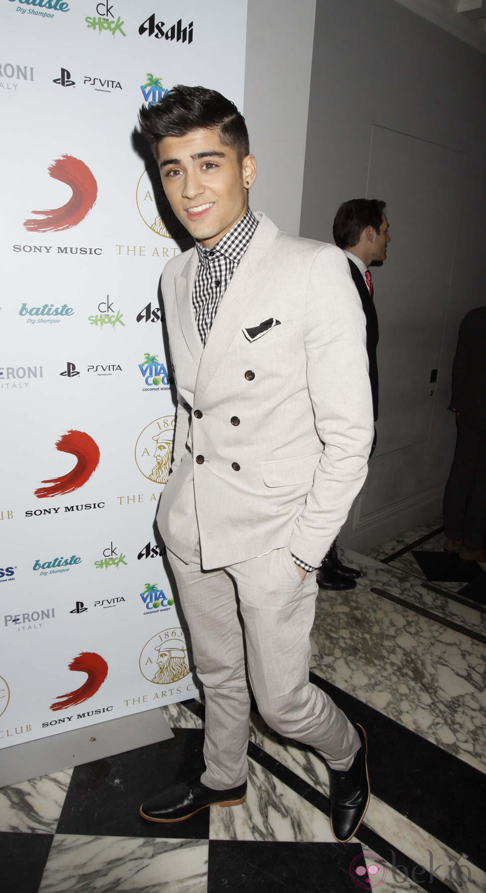 Zayn Malik, elegante en los Brit Awards 2012