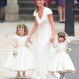 Pippa Middleton en la boda de los Duques de Cambridge