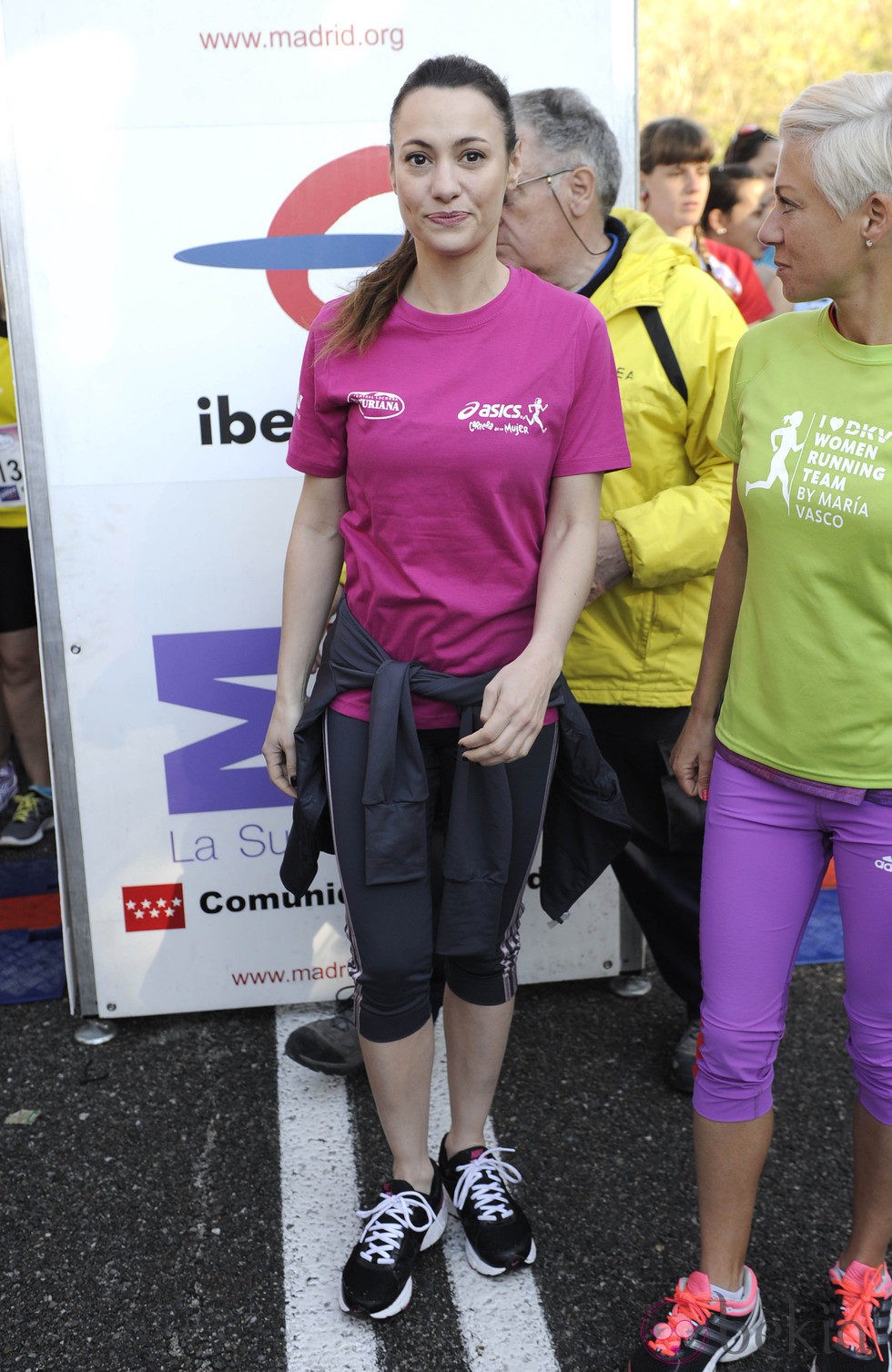 Natalia Verbeke en la Carrera de la Mujer 2012