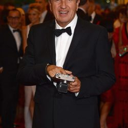 Mario Testino en la alfombra roja de la Gala del MET 2012