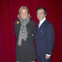 Catalina Luca de Tena y Enrique Cornejo en el homenaje a Ana Botella