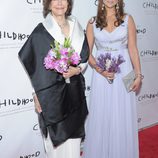 La Reina Silvia de Suecia y Magdalena de Suecia en la gala World Childhood Foundation en Nueva York