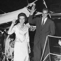 Los Reyes Juan Carlos y Sofía durante su luna de miel en 1962