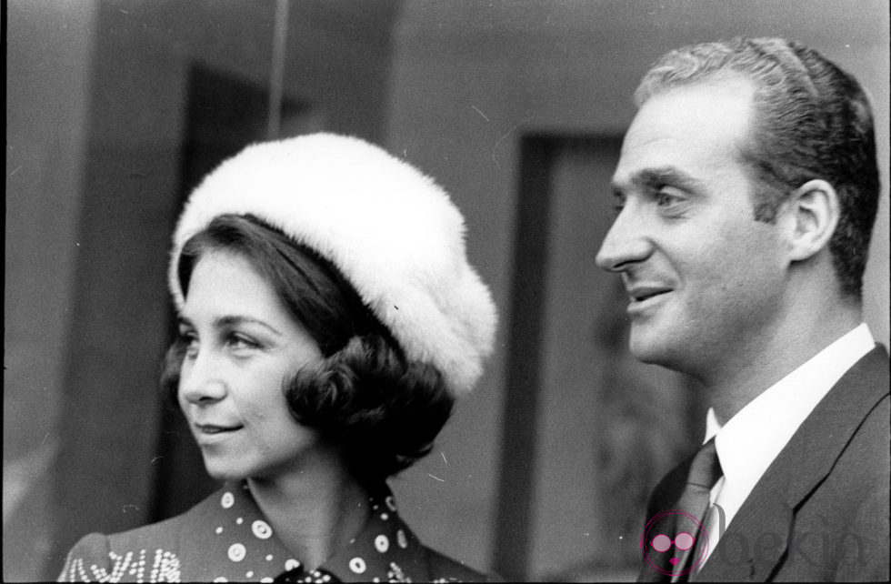 Don Juan Carlos y Doña Sofía en los primeros años de su matrimonio