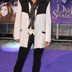 Johnny Depp en el estreno de 'Dark Shadows' en Londres