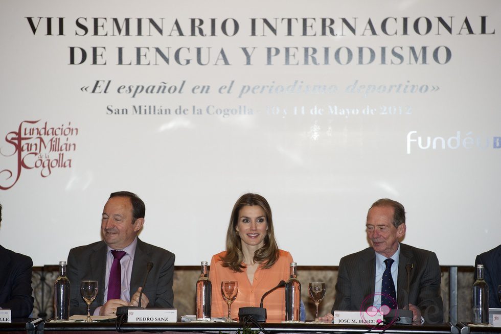 Doña Letizia en el VII Seminario Internacional de Lengua y Periodismo