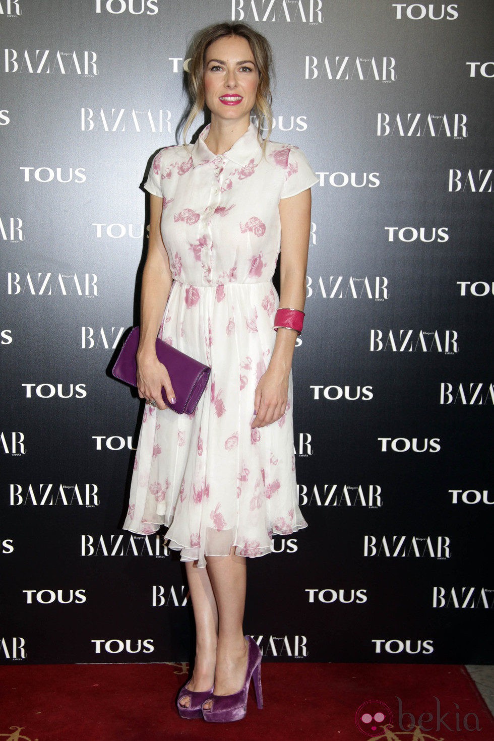 Kira Miró en la fiesta organizada por Tous y Harper's Bazaar