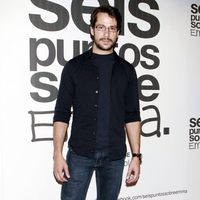 Alejandro Albarracín en el estreno de 'Seis puntos sobre Emma'