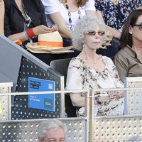 La Duquesa de Alba en el Masters de Tenis de Madrid
