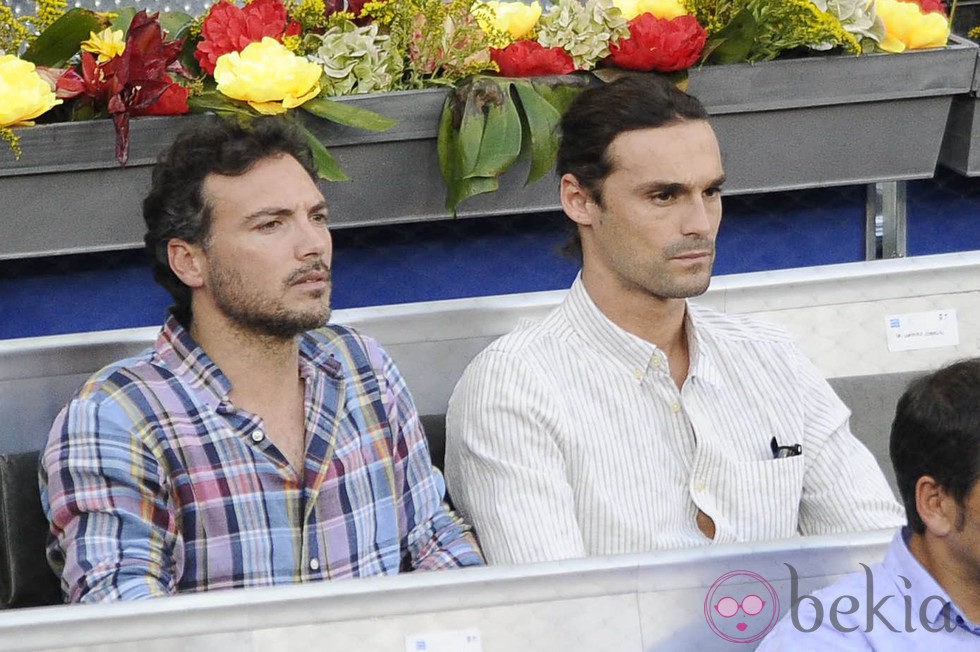 Iván Sánchez en el Masters de Tenis de Madrid