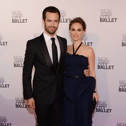 Natalie Portman y Benjamin Millepied en la Gala de Primavera del Ballet de Nueva York