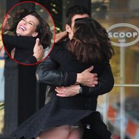 Milla Jovovich deja al descubierto su culo durante el rodaje de un spot publicitario