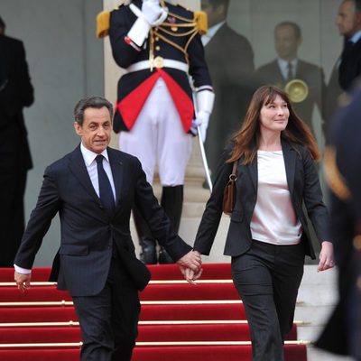 Carla Bruni y Nicolas Sarkozy, un amor presidencial