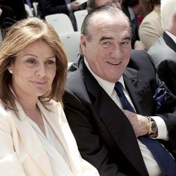 Nuria González y Fernando Fernández Tapias en la entrega de las Medallas de Oro de Madrid 2012