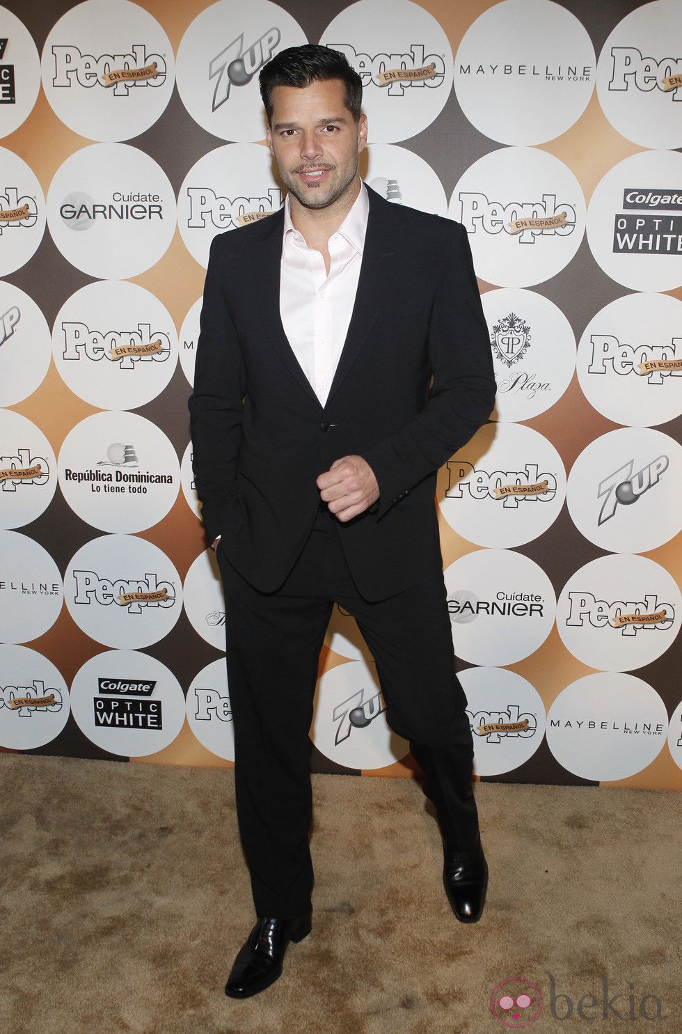 Ricky Martin en la gala de los '50 más bellos' de People