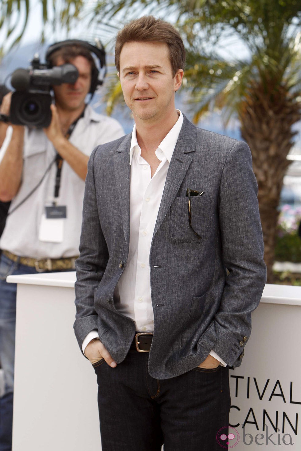 Edward Norton en el Festival de Cannes 2012