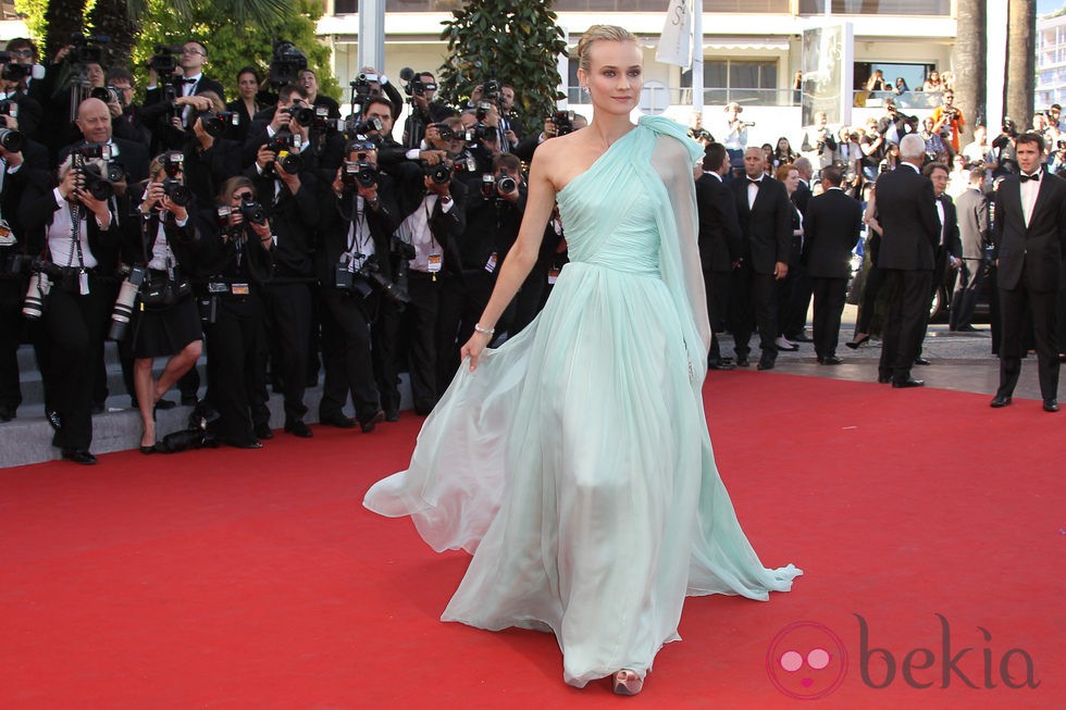 Diane Kruger en la apertura del Festival de Cannes 2012