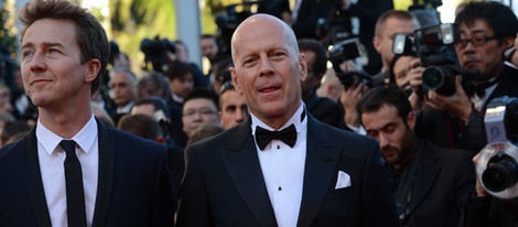 Bruce Willis en la apertura del Festival de Cannes 2012