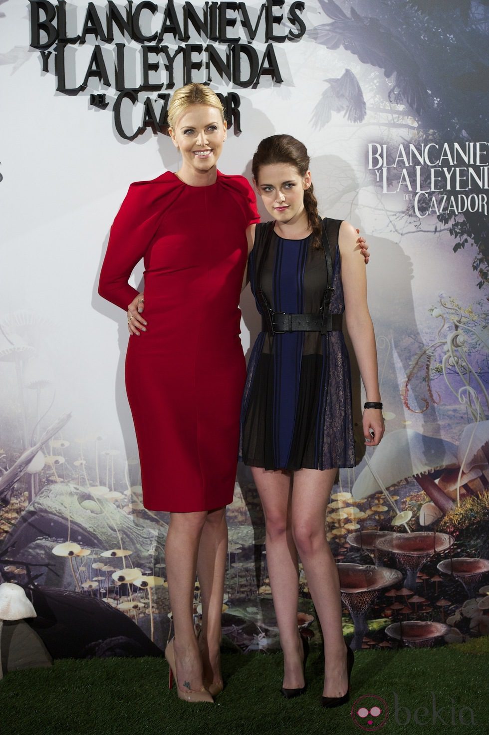 Kristen Stewart y Charlize Theron presentan 'Blancanieves y la leyenda del cazador' en Madrid