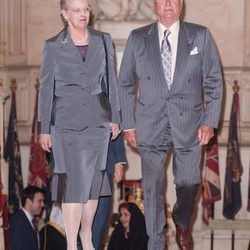 La Reina y el Príncipe de Dinamarca en Windsor