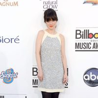 Zooey Deschanel acudió a la gala de los premios Billboard 2012
