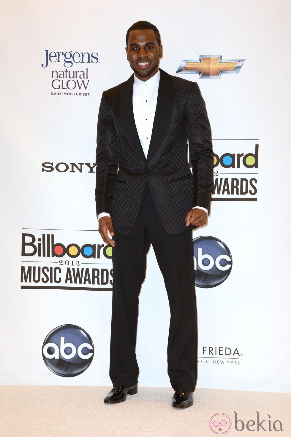 El cantante Jason Derulo en la entrega de premios Billboard 2012