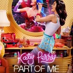 Cartel oficial de la película 'Katy Perry: Part Of Me'