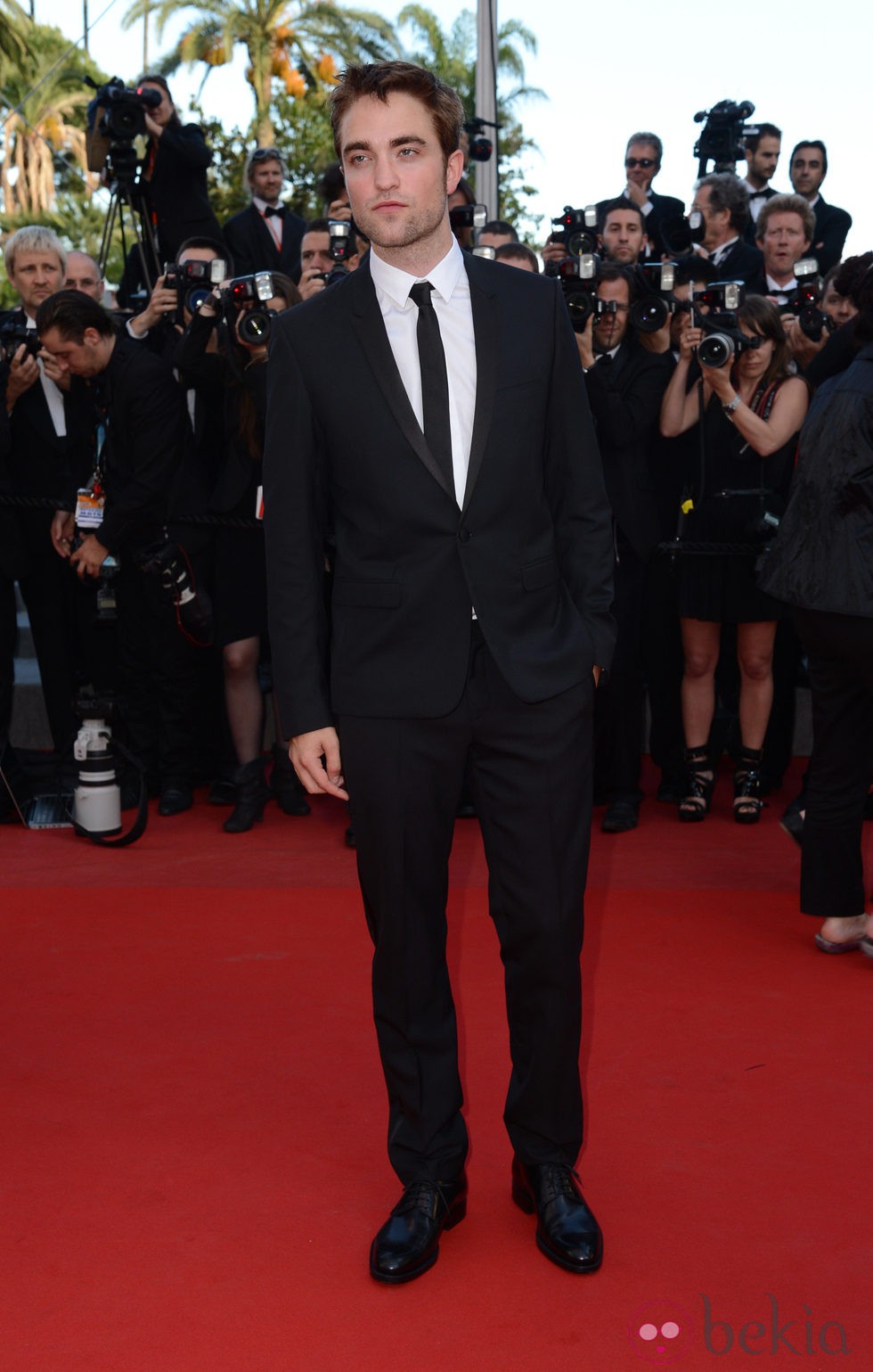 Robert Pattinson en la alfombra roja de Cannes 2012