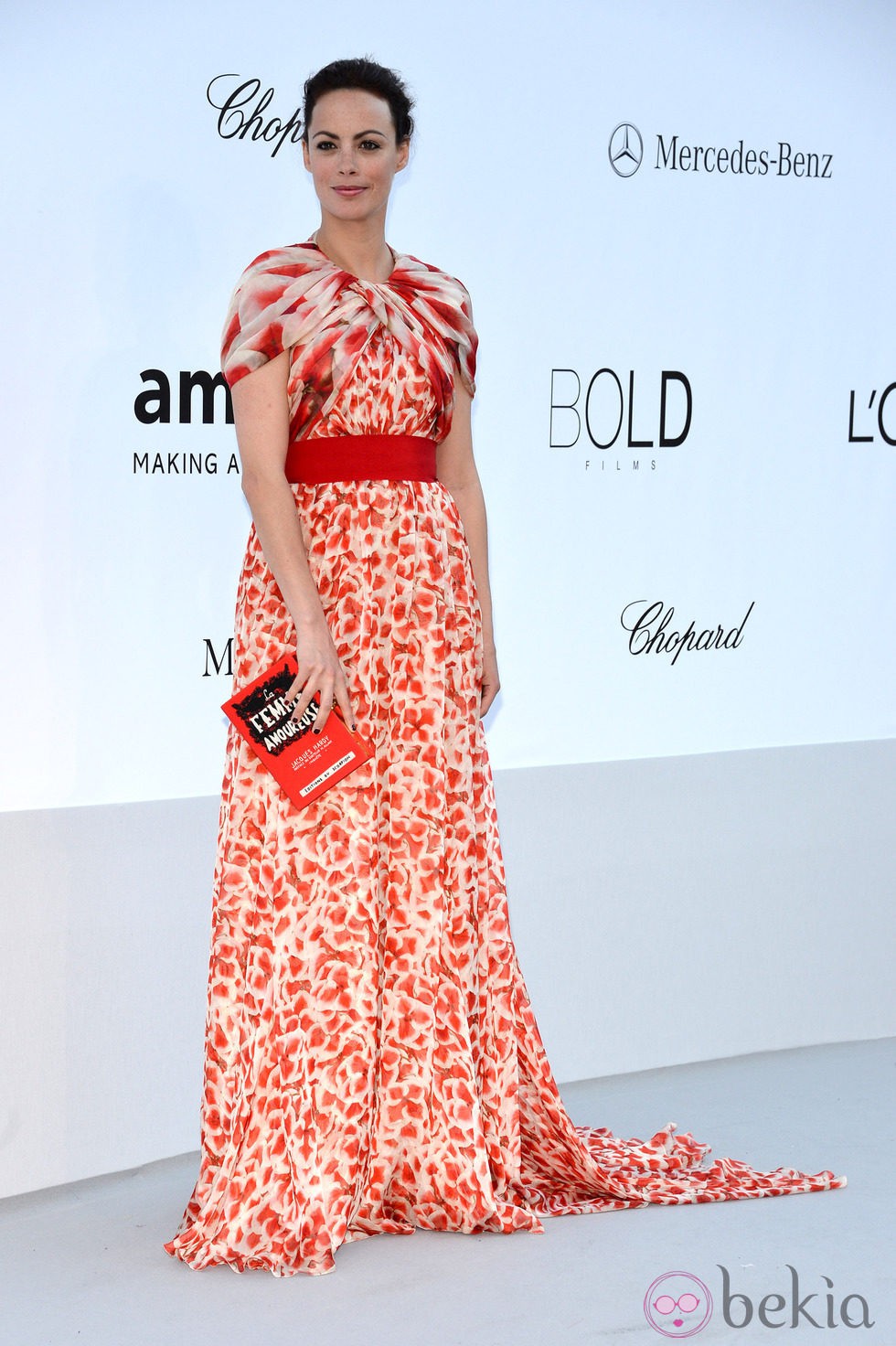 Bèrenice Bejo en la gala amfAR del Festival de Cannes 2012