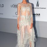 Heidi Klum en la gala amfAr celebrada en el Festival de Cannes 2012