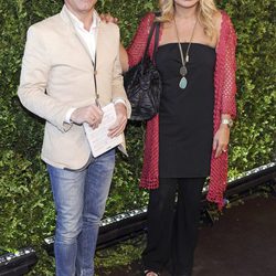 Joaquín Torres y Cristina Tárrega en la inauguración de Michael Kors en Madrid