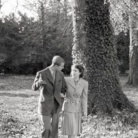 La Reina Isabel y el Duque de Edimburgo en 1947