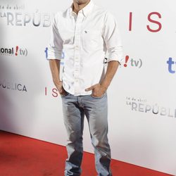 Rodolfo Sancho en el estreno de '14 de abril. La República' e 'Isabel'