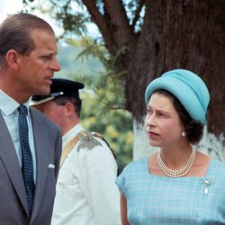 Isabel II y Felipe de Edimburgo en 1966