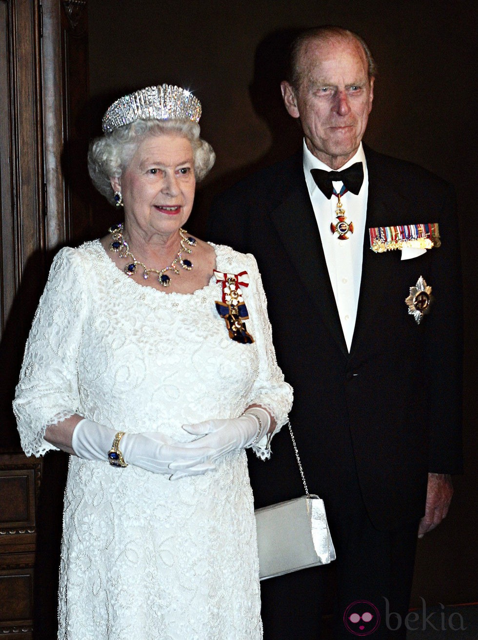 Isabel II de Inglaterra y el Duque de Edimburgo a Canadá en 2005