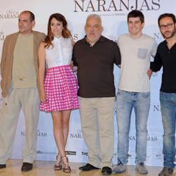 Karra Elejalde, Blanca Suárez, Imanol Uribe, Iban Garate y Carlos Santos presentan 'Miel de Naranjas'