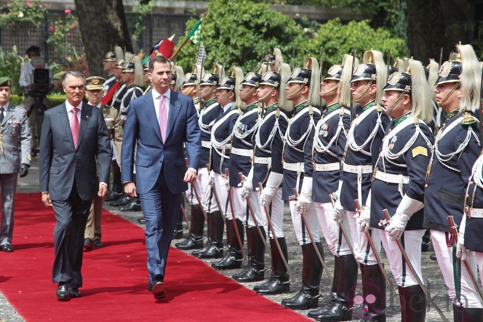 El Presidente de Portugal y el Príncipe de Asturias en Lisboa