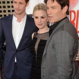 Alexander Skarsgard, Anna Paquin y Stephen Moyer en la premiere de 'True Blood' en Los Angeles
